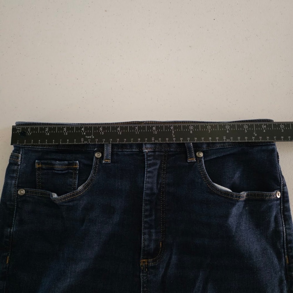 LOFT Curvy Skinny High Rise Dark Wash Jeans Women's Size 29/ 8 Casual Classic - Picture 8 of 11